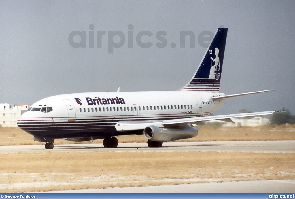 G-BGYJ, Boeing 737-200Adv, Britannia Airways