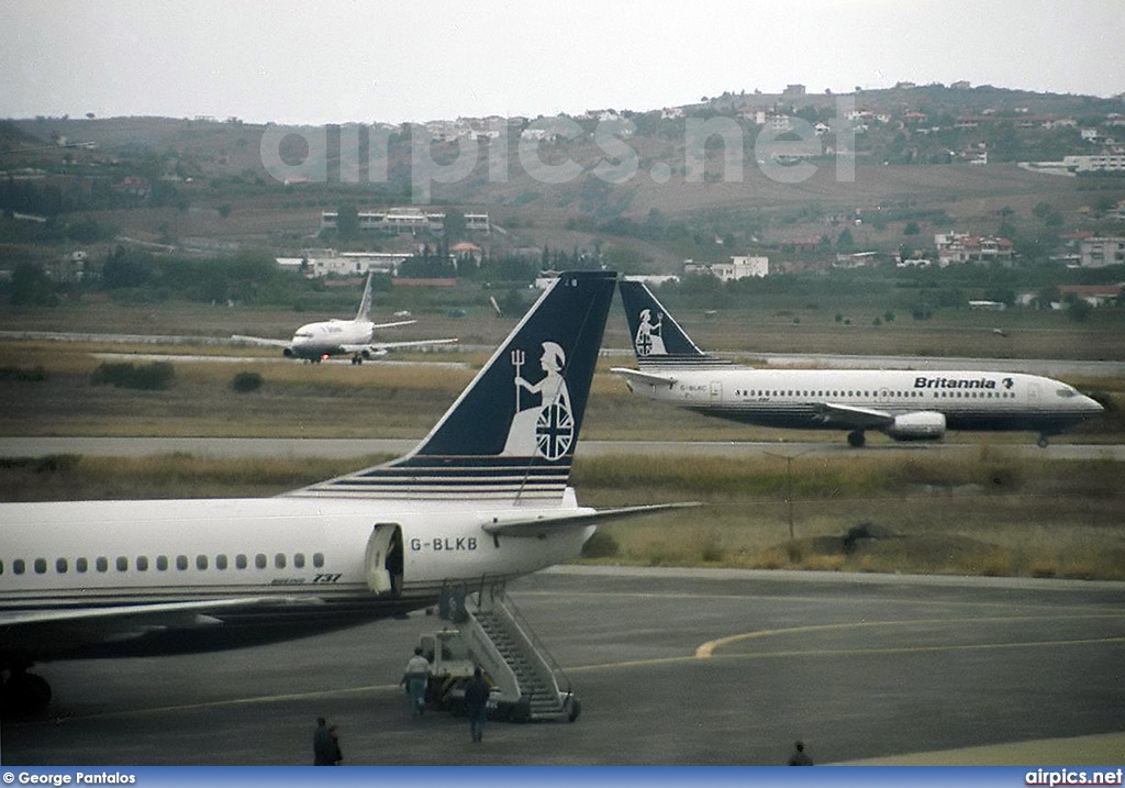 G-BLKB, Boeing 737-300, Britannia Airways