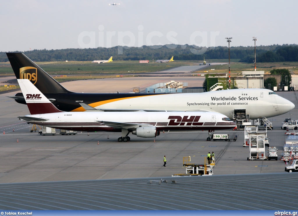 G-BMRF, Boeing 757-200SF, DHL Air