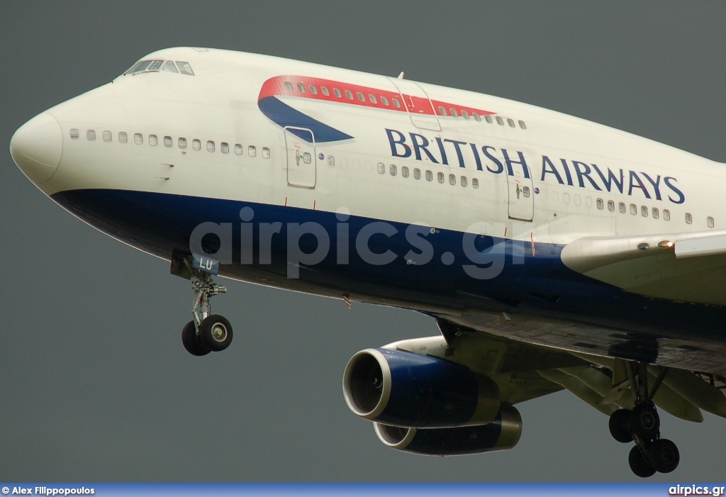 G-BNLU, Boeing 747-400, British Airways