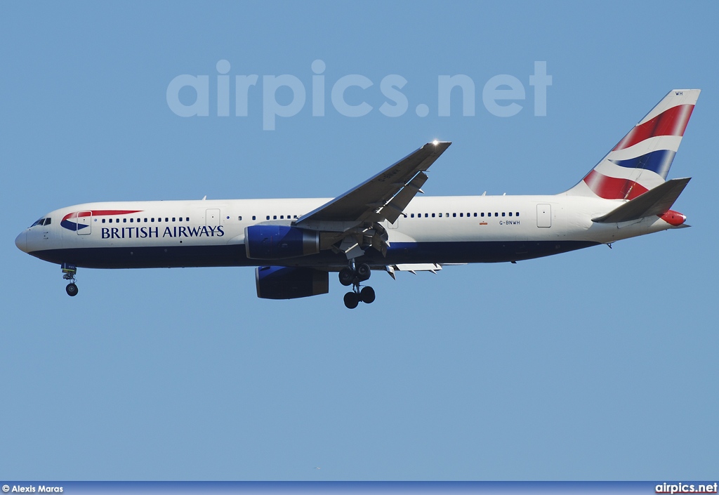 G-BNWH, Boeing 767-300ER, British Airways