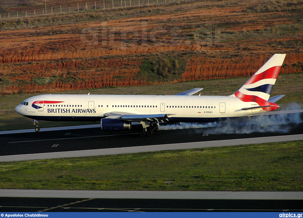 G-BNWX, Boeing 767-300ER, British Airways