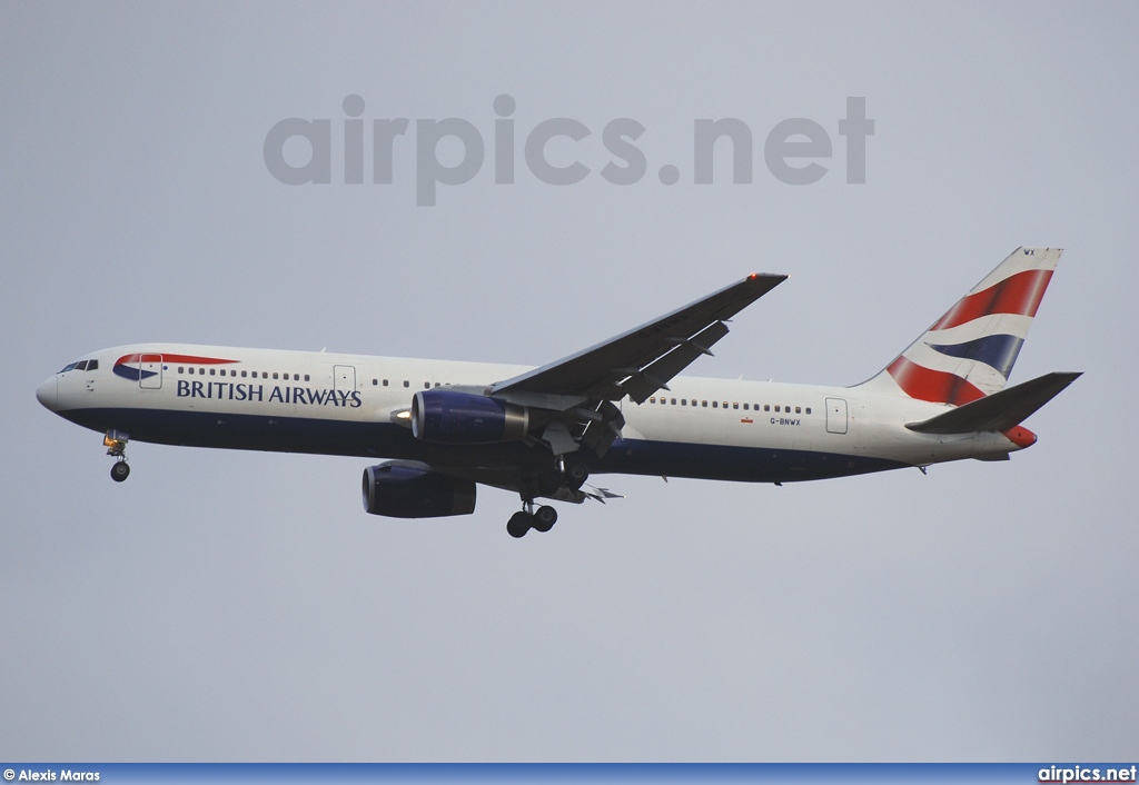 G-BNWX, Boeing 767-300ER, British Airways