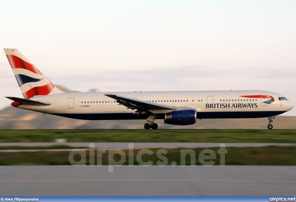 G-BNWX, Boeing 767-300ER, British Airways