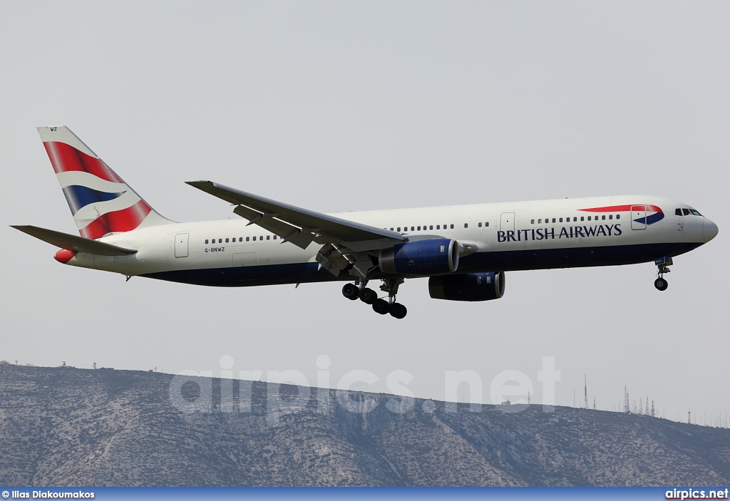 G-BNWZ, Boeing 767-300ER, British Airways