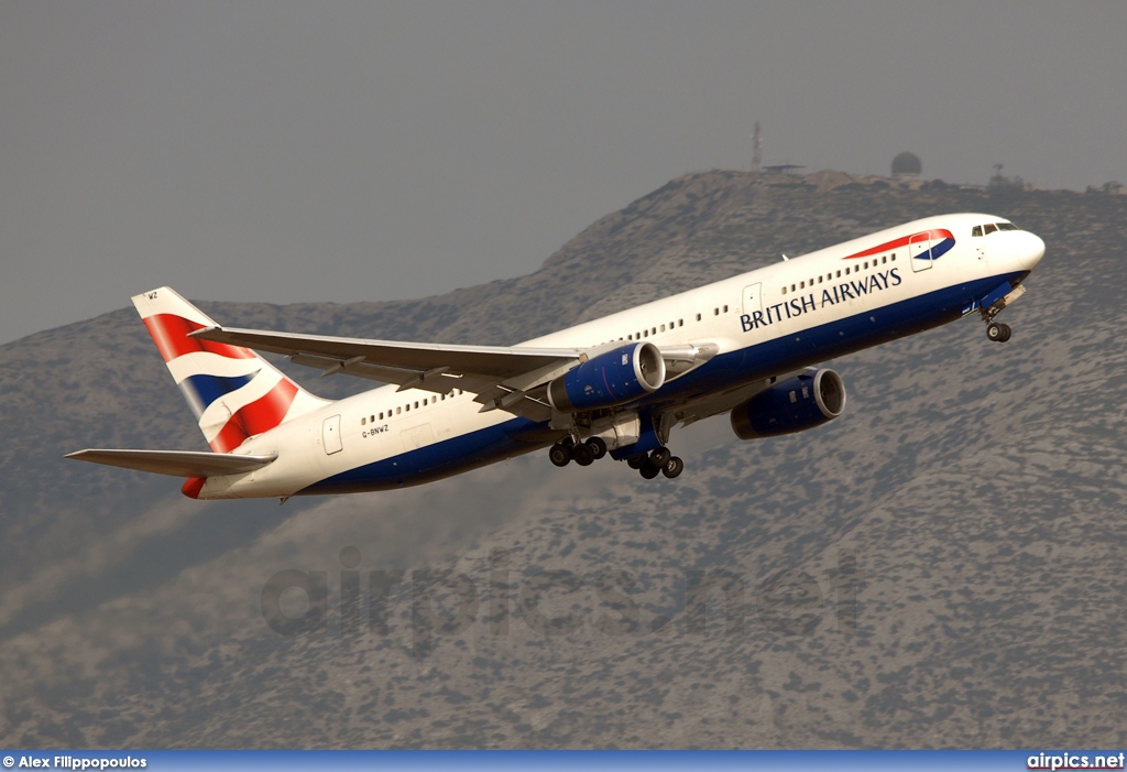 G-BNWZ, Boeing 767-300ER, British Airways