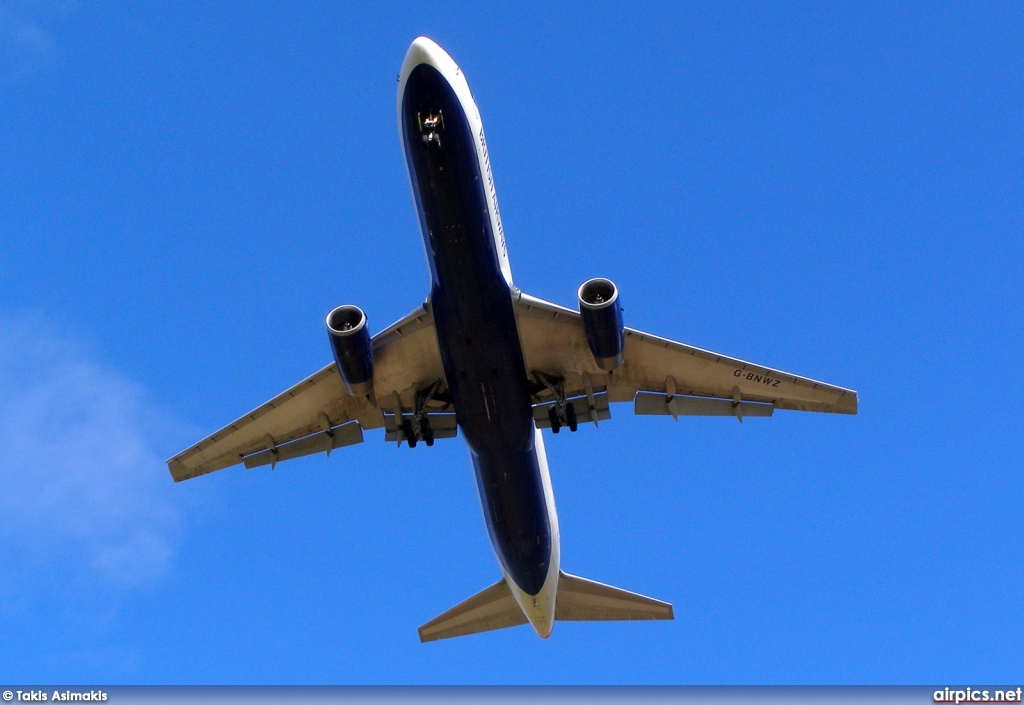 G-BNWZ, Boeing 767-300ER, British Airways