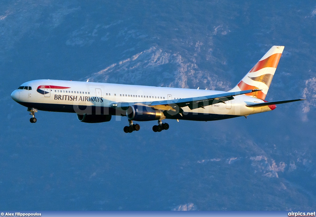 G-BNWZ, Boeing 767-300ER, British Airways