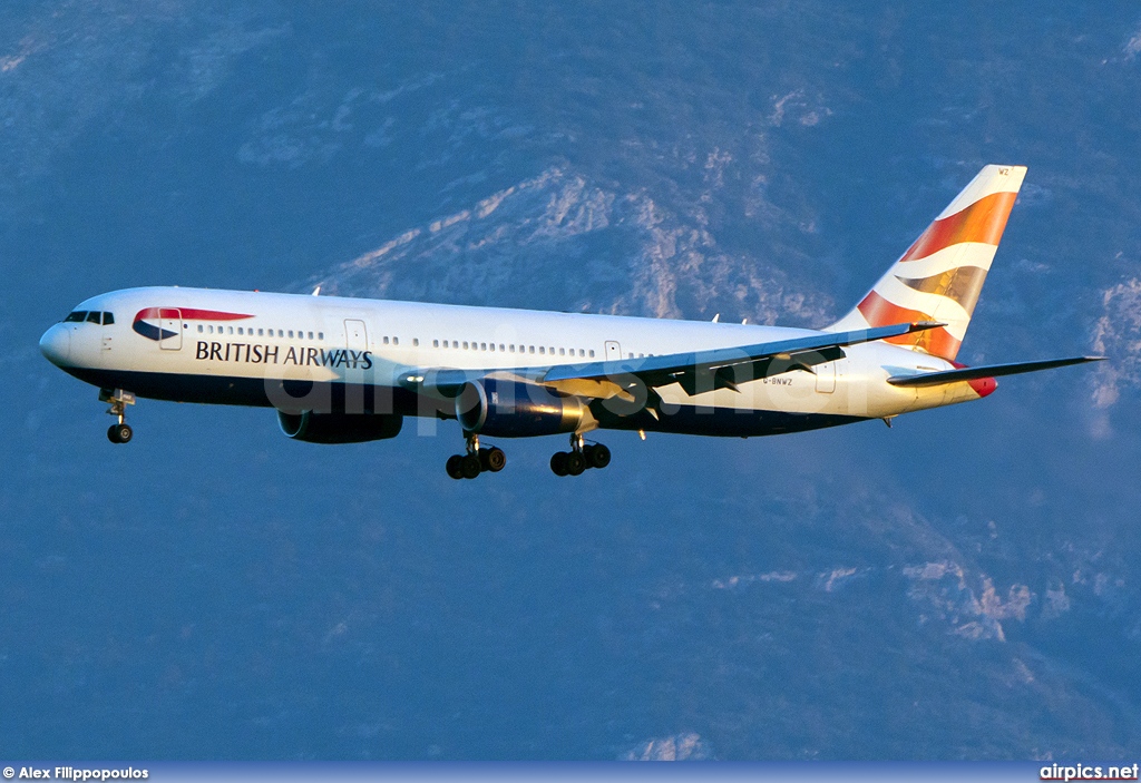 G-BNWZ, Boeing 767-300ER, British Airways