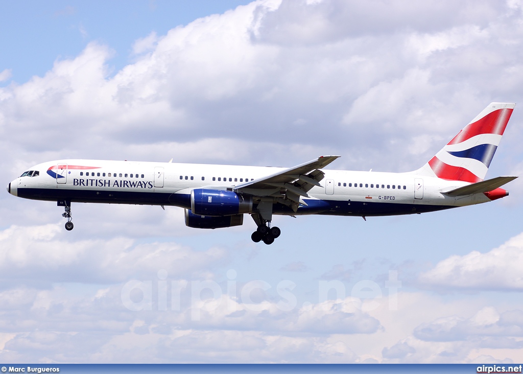 G-BPED, Boeing 757-200, British Airways