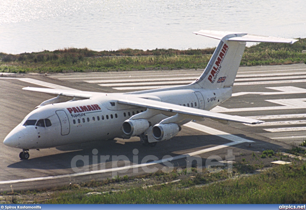 G-BPNT, British Aerospace BAe 146-300, Palmair