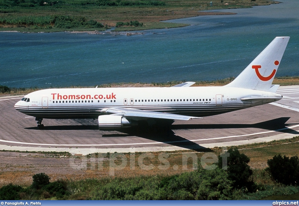 G-BRIG, Boeing 767-200ER, Thomsonfly