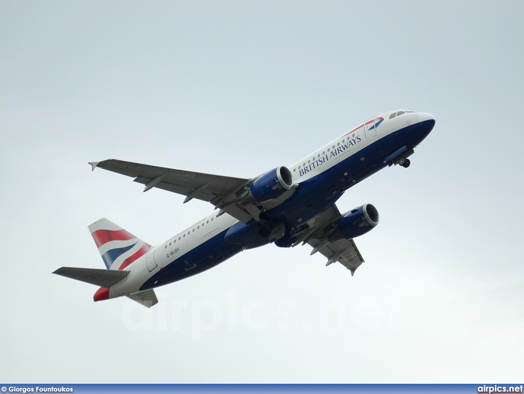 G-BUSH, Airbus A320-200, British Airways