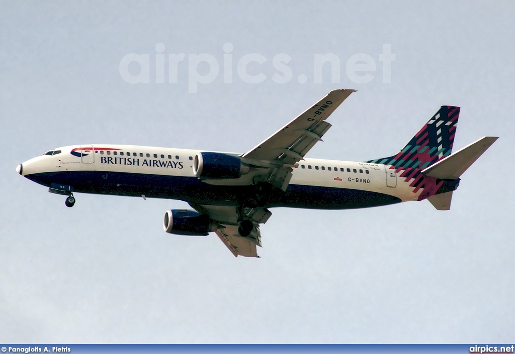 G-BVNO, Boeing 737-400, British Airways