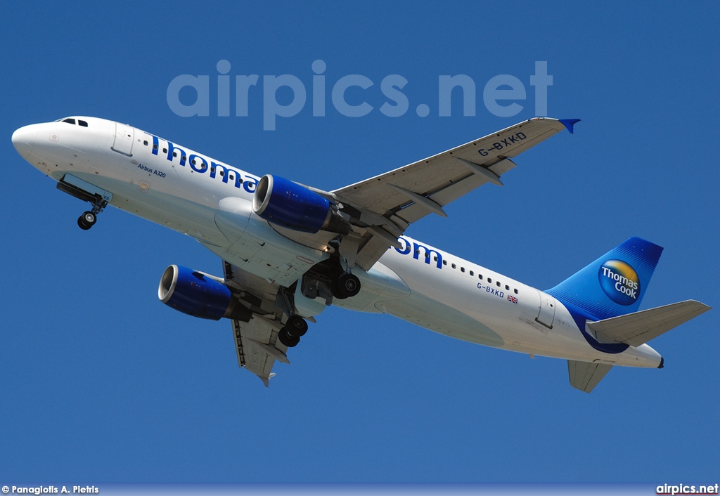 G-BXKD, Airbus A320-200, Thomas Cook Airlines