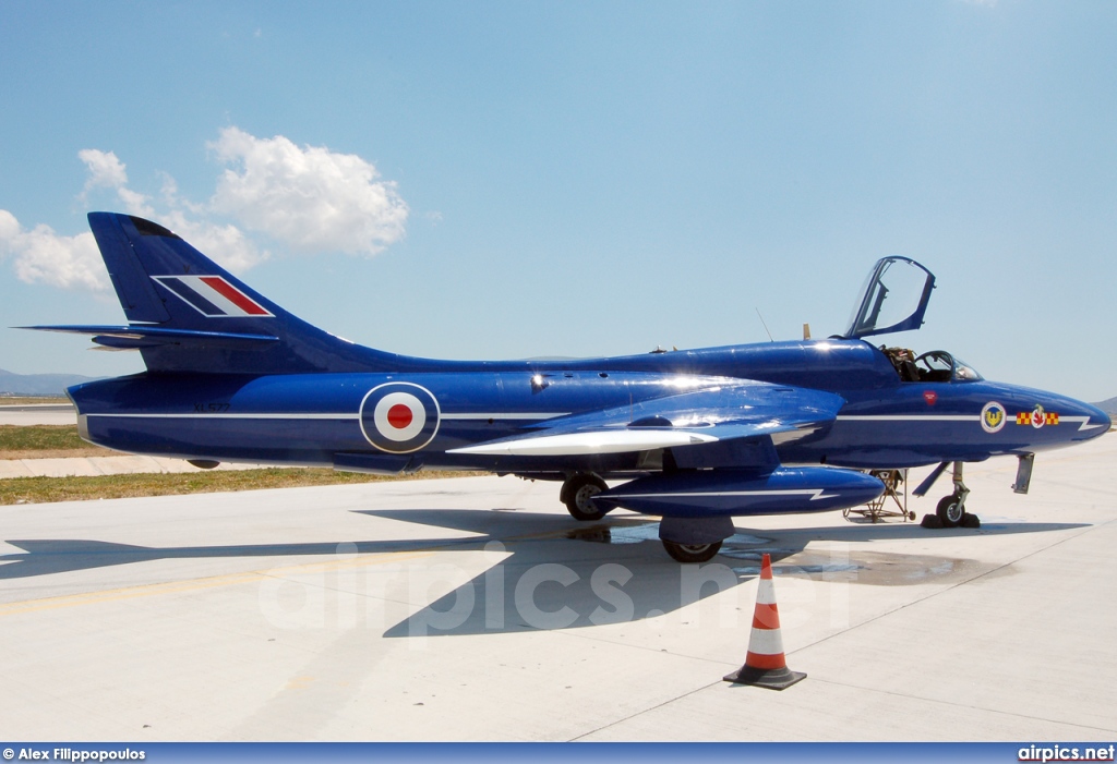 G-BXKF, Hawker Hunter T.7, Private