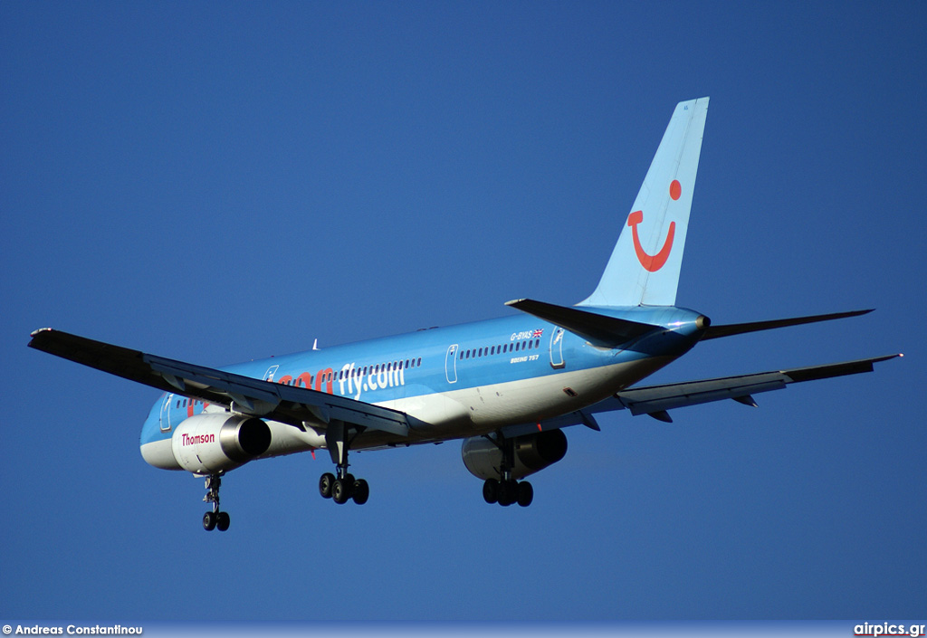 G-BYAS, Boeing 757-200, Thomsonfly