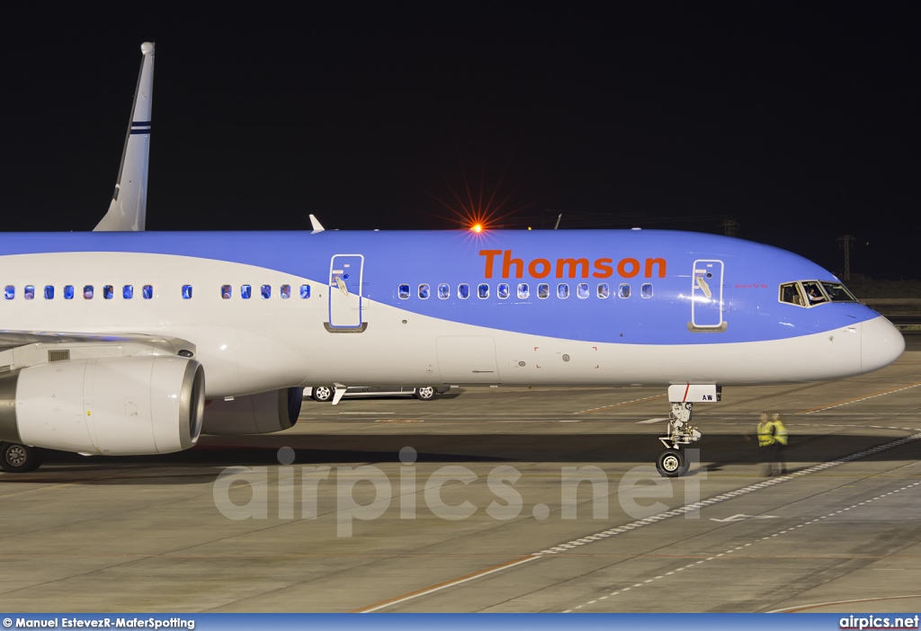 G-BYAW, Boeing 757-200, Thomson Airways