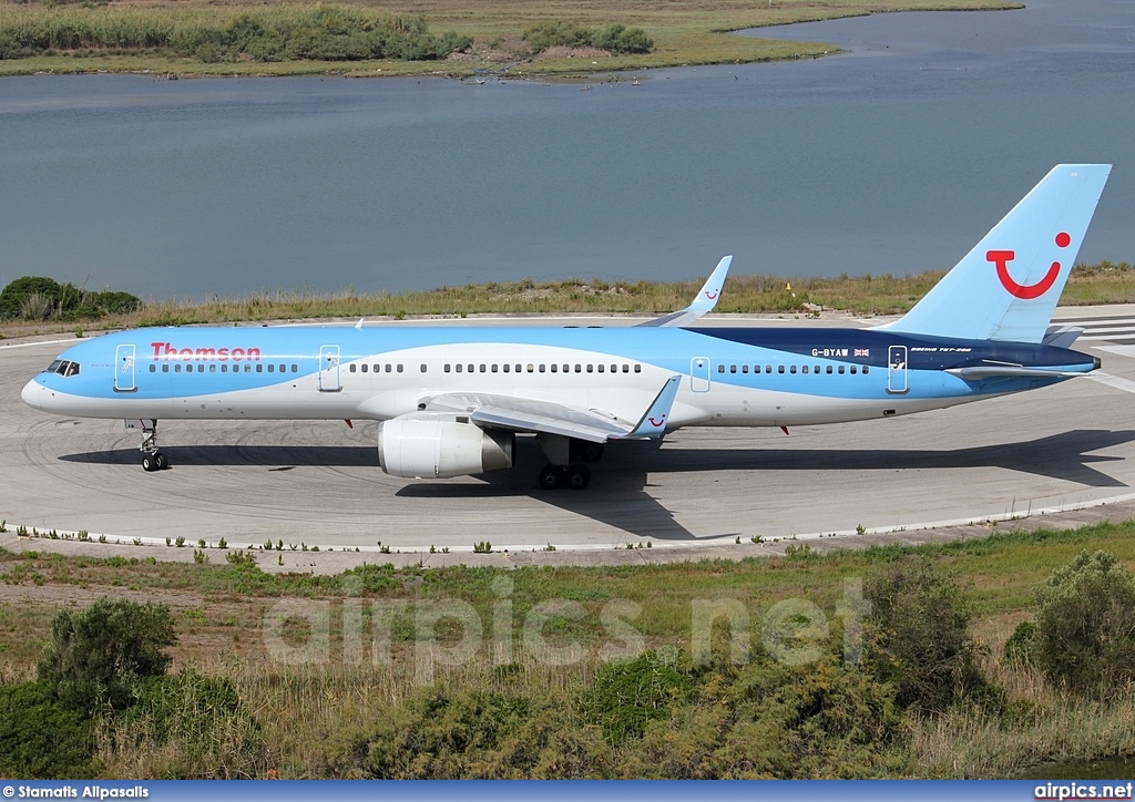 G-BYAW, Boeing 757-200, Thomson Airways