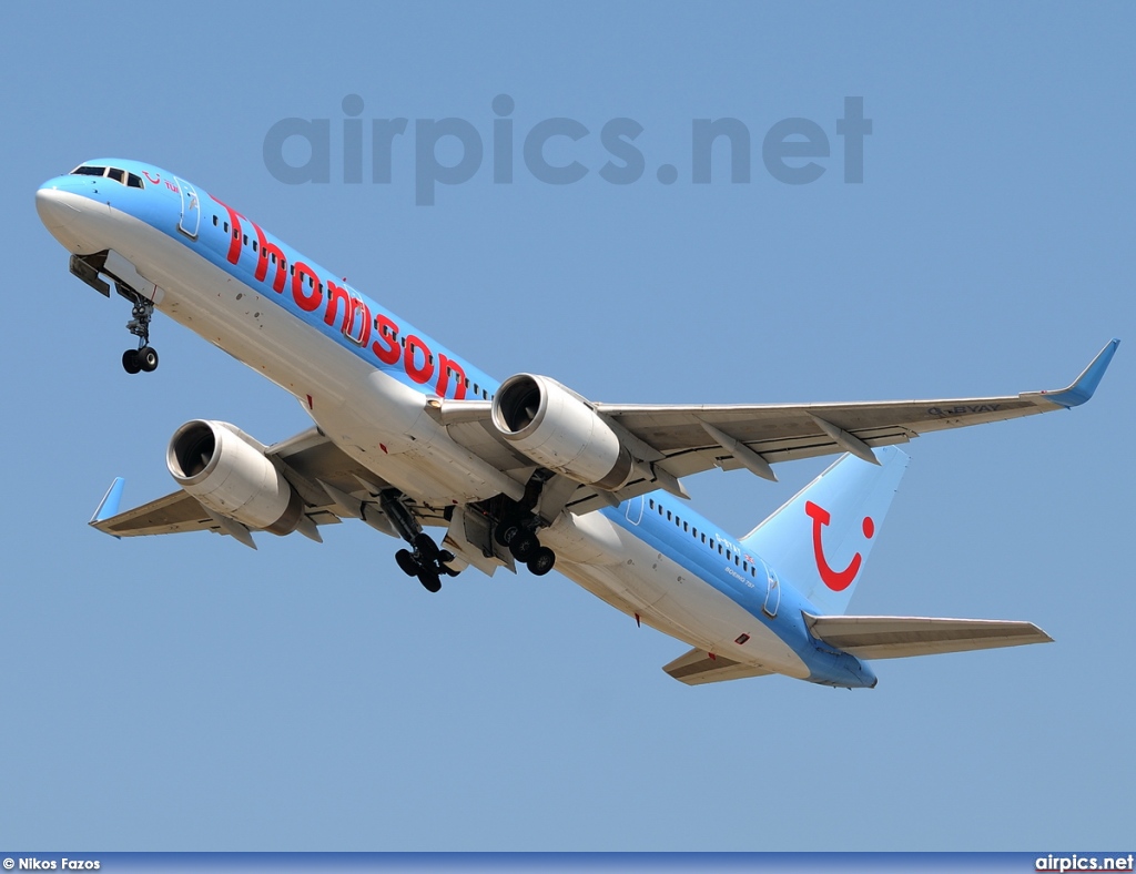 G-BYAY, Boeing 757-200, Thomson Airways