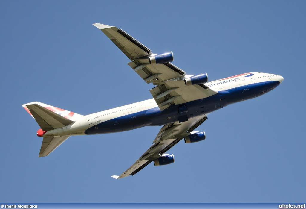 G-BYGD, Boeing 747-400, British Airways