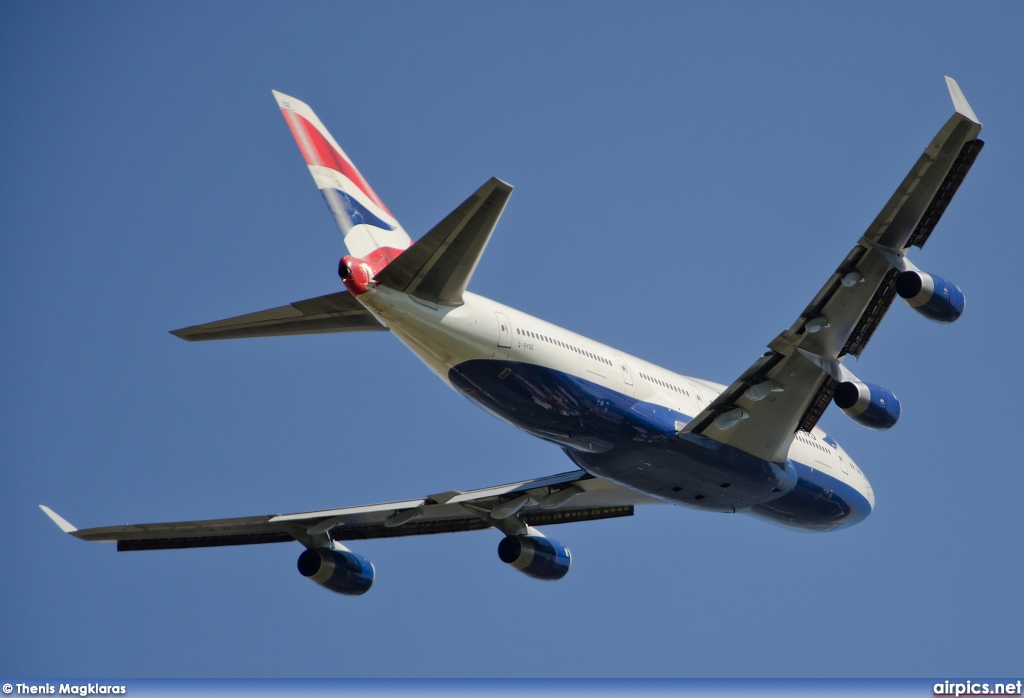 G-BYGE, Boeing 747-400, British Airways