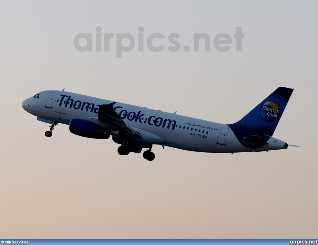 G-BYTH, Airbus A320-200, Thomas Cook Airlines