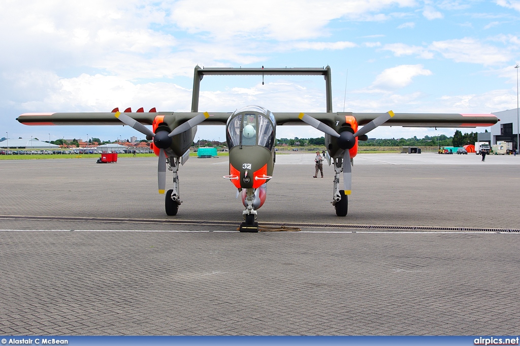 G-BZBK, North American (Rockwell) OV-10B Bronco, Private