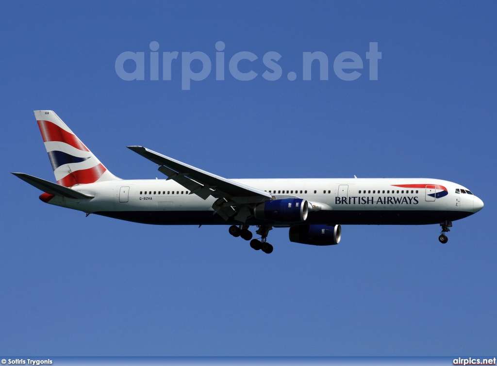 G-BZHA, Boeing 767-300ER, British Airways