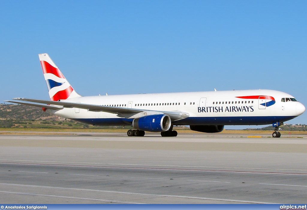 G-BZHB, Boeing 767-300ER, British Airways