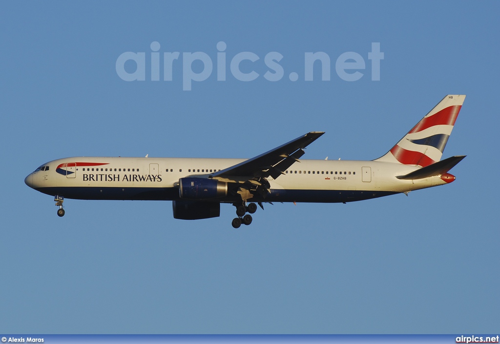 G-BZHB, Boeing 767-300ER, British Airways