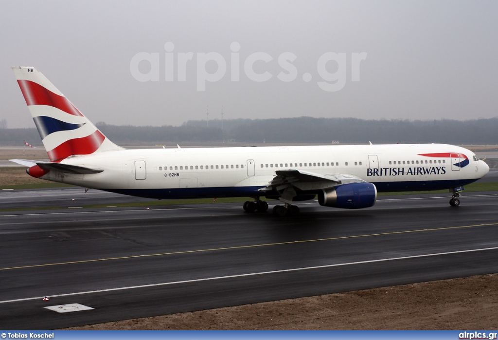 G-BZHB, Boeing 767-300ER, British Airways