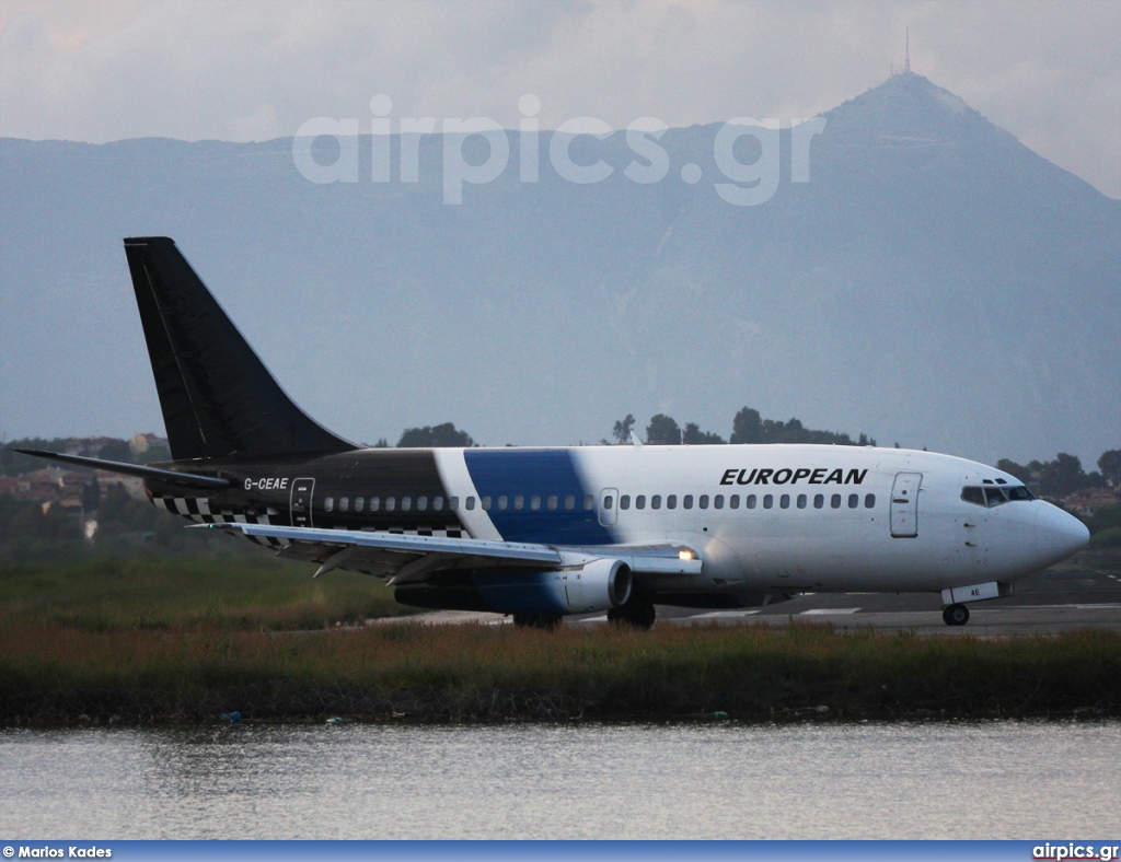 G-CEAE, Boeing 737-200Adv, European Air Charter