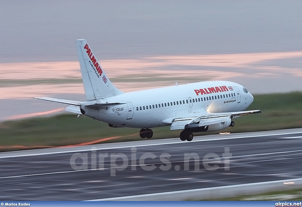 G-CEAF, Boeing 737-200Adv, Palmair