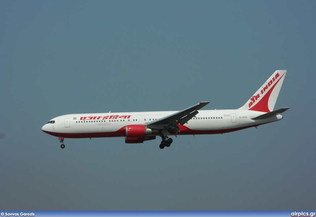 G-CEFG, Boeing 767-300ER, Air India