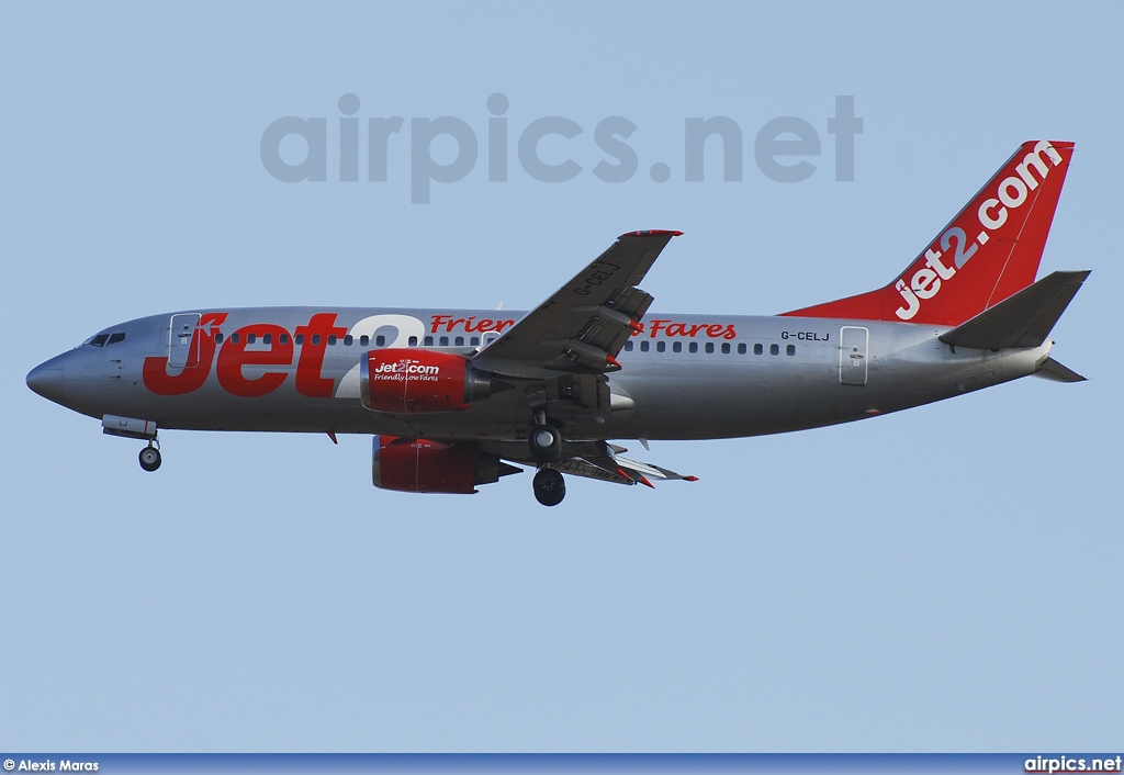 G-CELJ, Boeing 737-300, Jet2.com