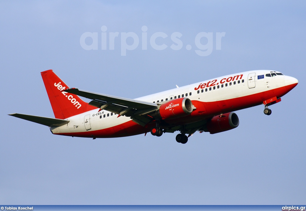 G-CELR, Boeing 737-300(QC), Jet2.com