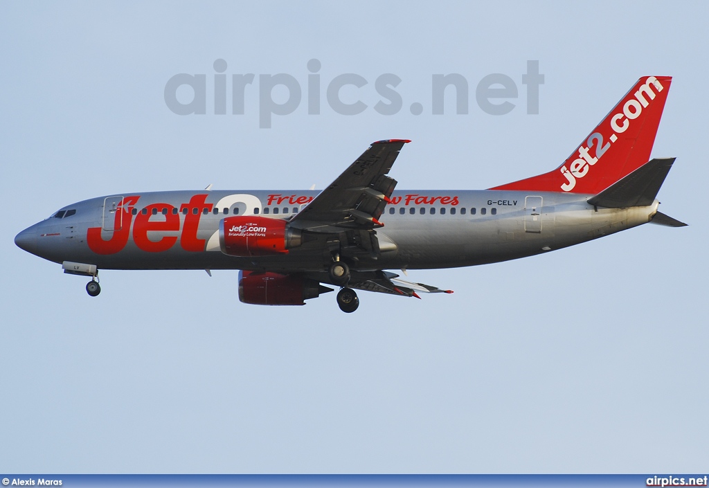 G-CELV, Boeing 737-300, Jet2.com