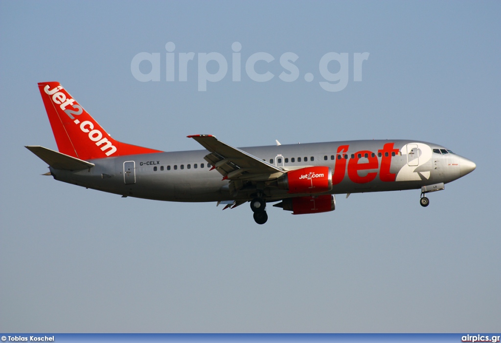 G-CELX, Boeing 737-300, Jet2.com