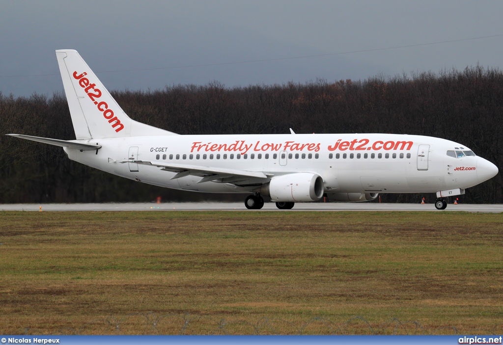 G-CGET, Boeing 737-300, Jet2.com