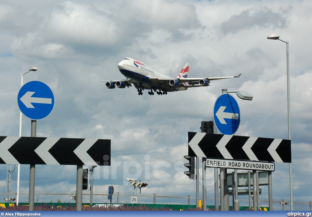 G-CIVH, Boeing 747-400, British Airways