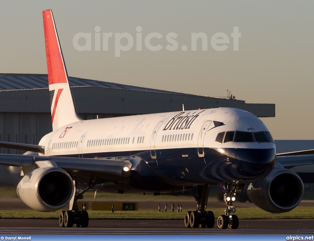 G-CPET, Boeing 757-200, British Airways