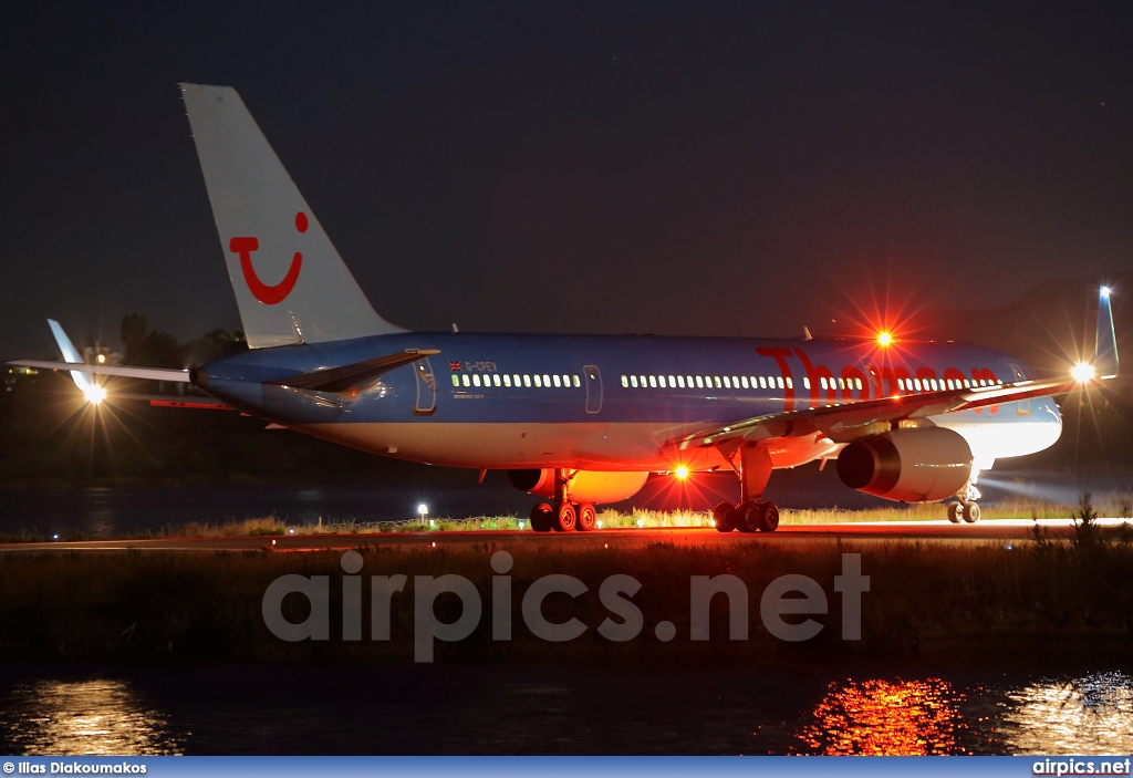 G-CPEV, Boeing 757-200, Thomson Airways