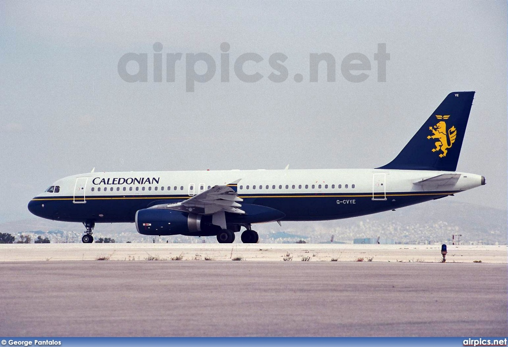 G-CVYE, Airbus A320-200, Caledonian Airways
