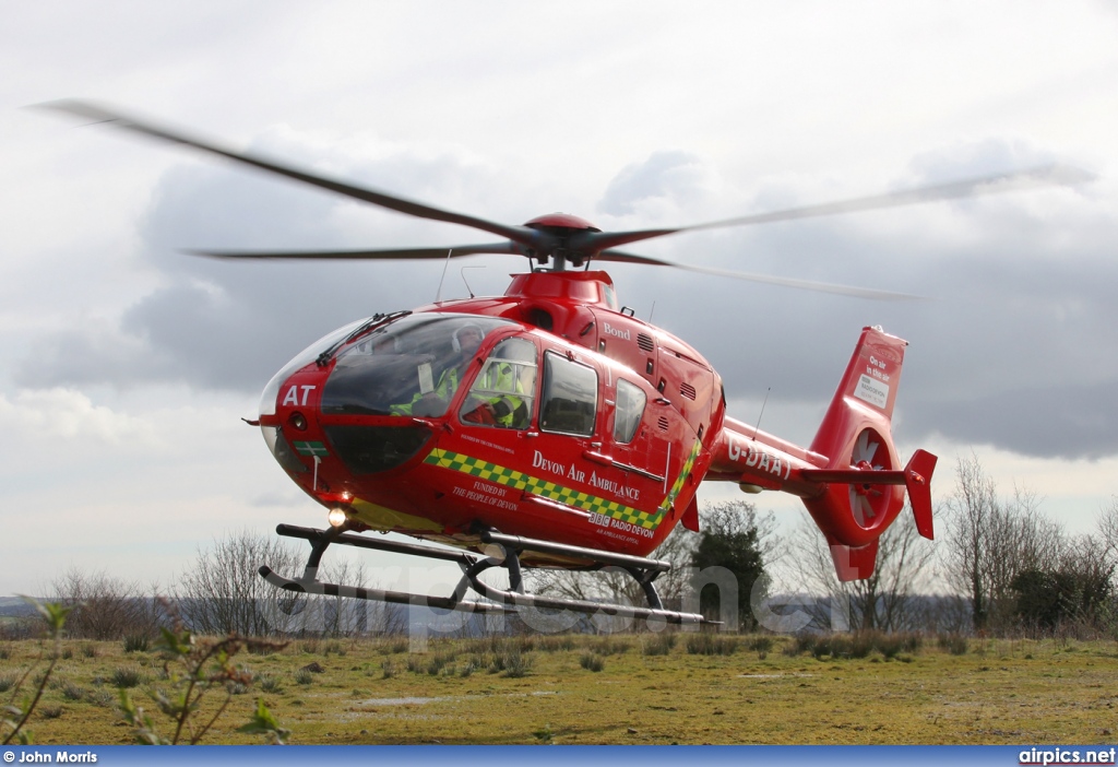 G-DAAT, Eurocopter EC 135-T2, Bond Helicopters (Devon Air Ambulance)