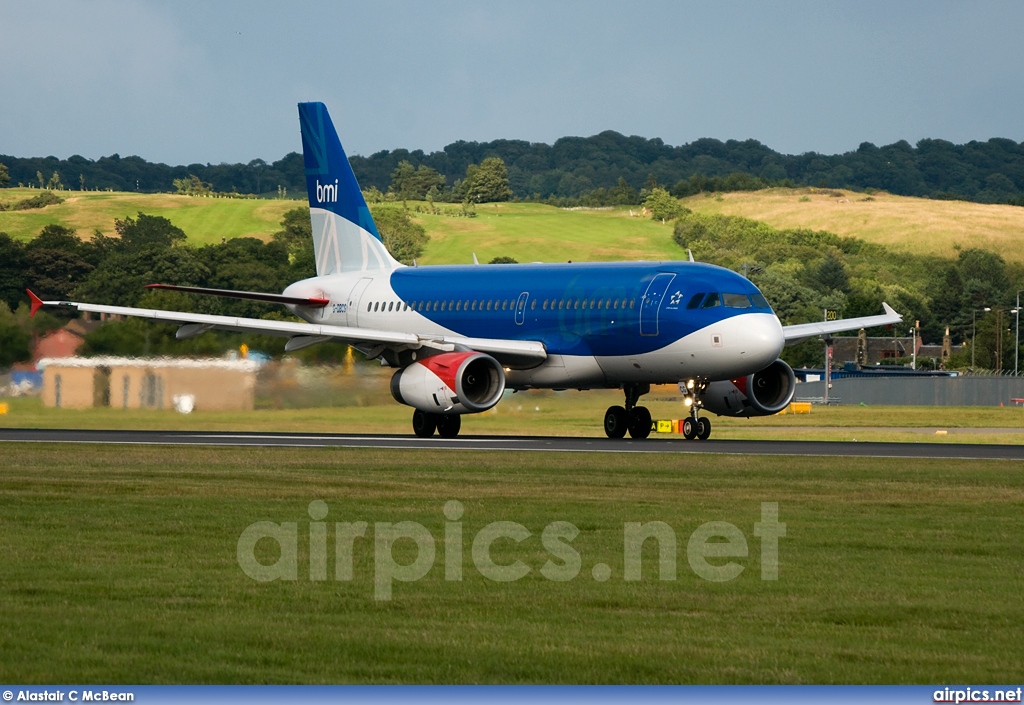 G-DBCG, Airbus A319-100, bmi