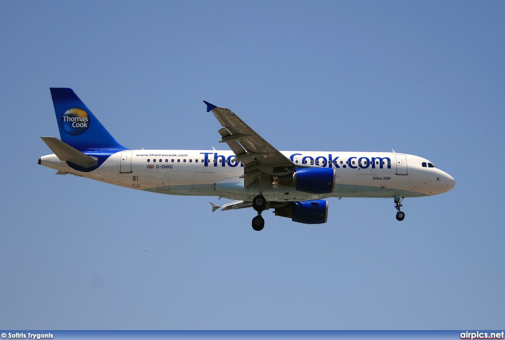 G-DHRG, Airbus A320-200, Thomas Cook Airlines