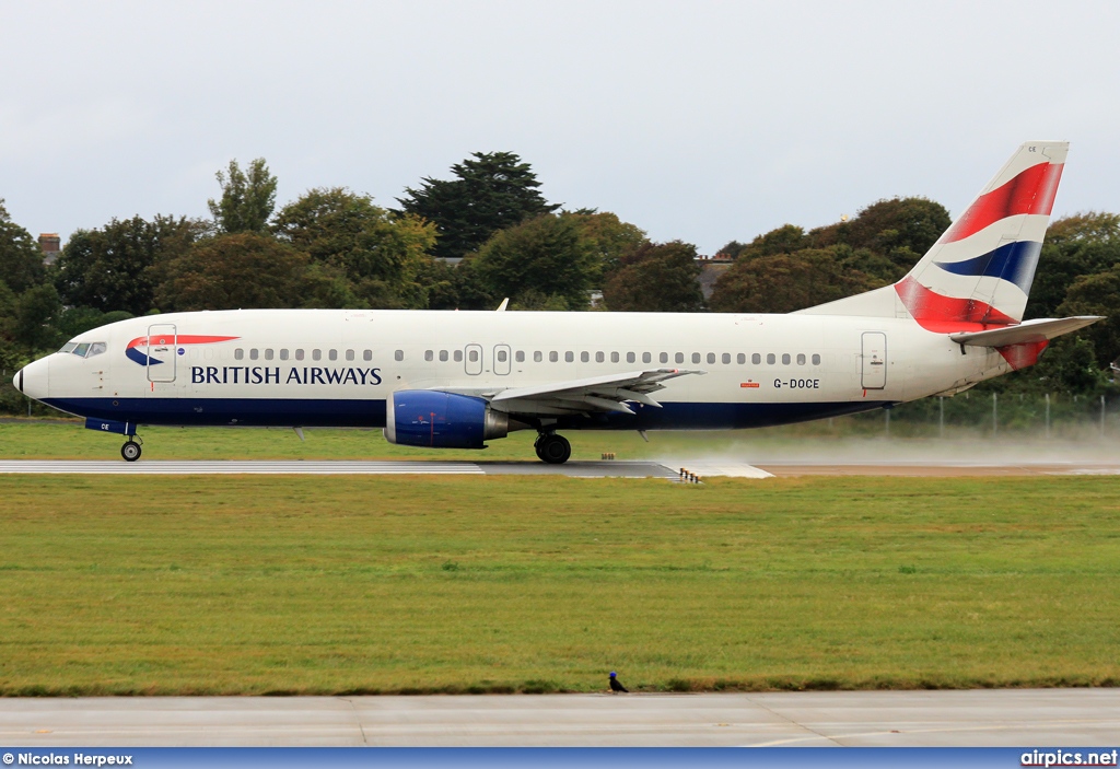 G-DOCE, Boeing 737-400, British Airways