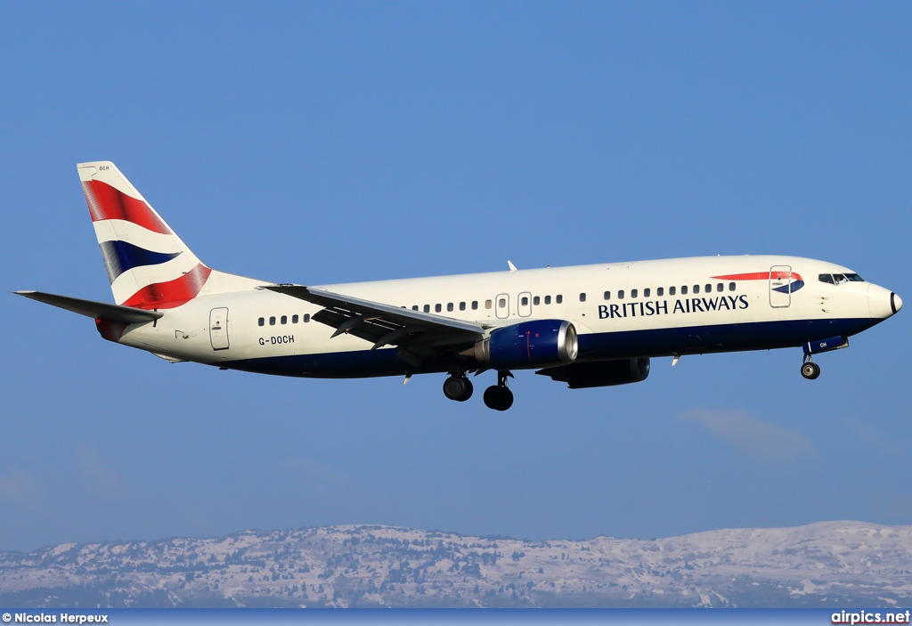 G-DOCH, Boeing 737-400, British Airways