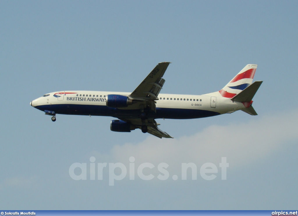 G-DOCH, Boeing 737-400, British Airways